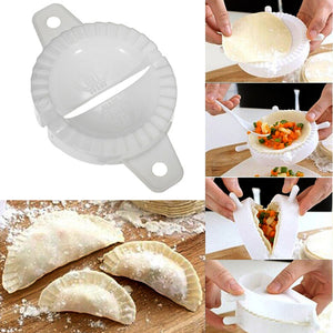 Dough Press Kitchen Dumpling Pie Making Tool Hard Plastic Moulds