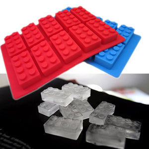 Brick Pattern Silicone Ice Cube Jelly Tray Maker Chocolate Mold