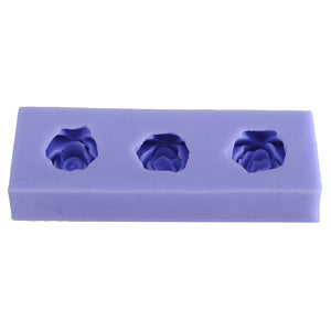 F0045 Silicon Resin Flower Cake Mould Fondant Soap Chocolate Mold