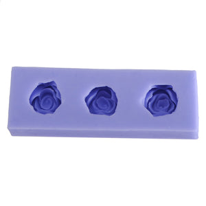 F0045 Silicon Resin Flower Cake Mould Fondant Soap Chocolate Mold