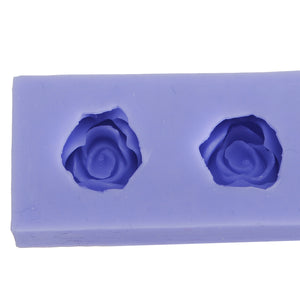 F0045 Silicon Resin Flower Cake Mould Fondant Soap Chocolate Mold