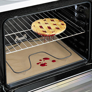 Anti-oil High Temperature Non-stick BBQ Oven Baking Mat Reusable Cloth Anti-oil Mat