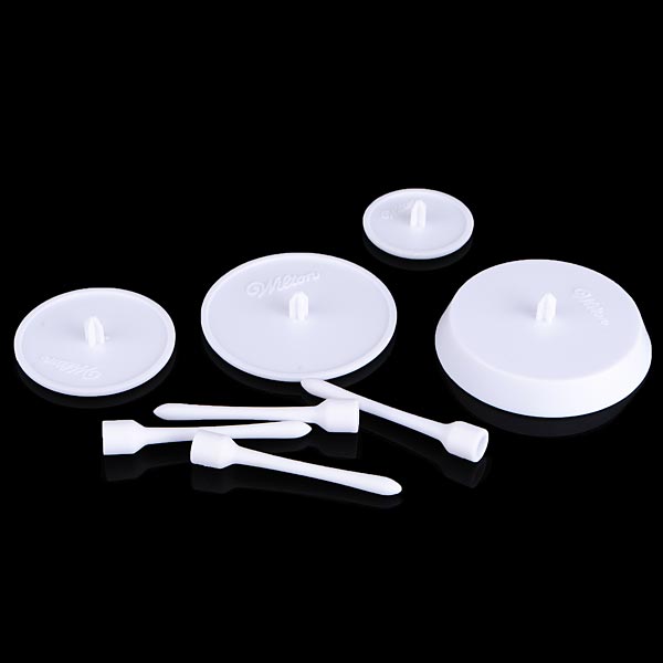 4pcs Cup Cake Stand Icing Cream Flower Decorating Nail Set Baking Tools