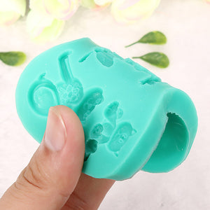 3D Silicone Cat Shape Cake Mold Fondant Cake Decoration