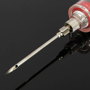 Honana BBQ Barbecue Marinade Sauce Injector Turkey Needle Seasoning Syringe