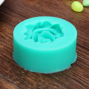 3D Silicone Rose Fondant Mold Pasrty Cake Decorating Mould Baking Tool Bakeware