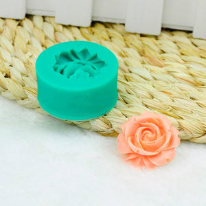 3D Silicone Rose Fondant Mold Pasrty Cake Decorating Mould Baking Tool Bakeware