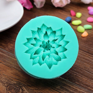  Chrysanthemum Silicone Fondant Mold Cake Decorating Mould Gum Paste Sugarpaste Mold FDA LFGB