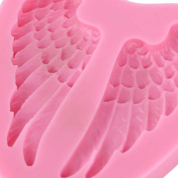  Angel Wings Silicone Fondant Mold Chocolate Polymer Clay Mould