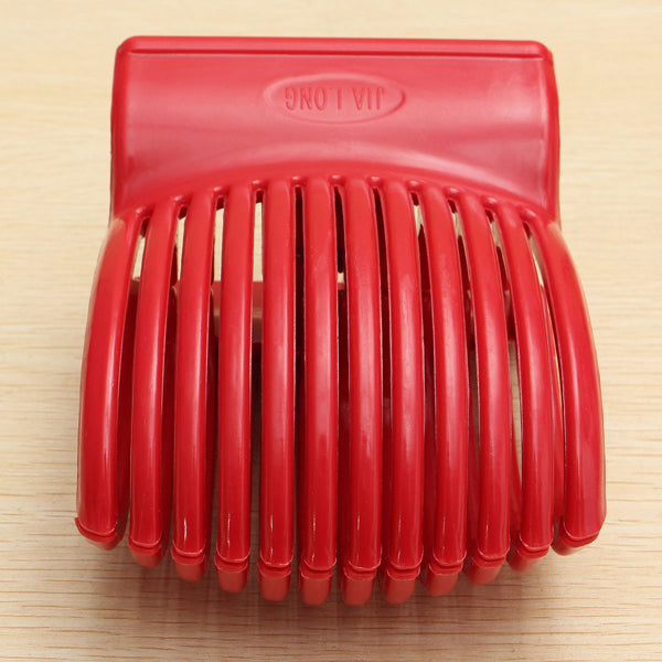 Tomato Onion Slicer Vegetable Fruit Cutter Holder Potato Lemon Cutting Shredder Kitchen Tool 