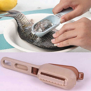 Kitchen Cooking Tools Scraping Scales Fish Device Creative Scraping Scales Brush Device