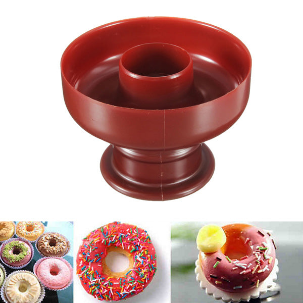 DIY Donut Maker Cutter Mold Fondant Cake Bread Desserts Bakery Mould Tool