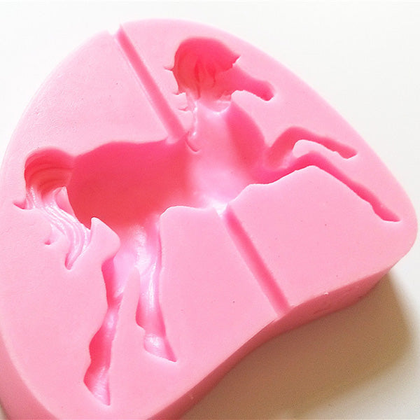 Silicone Horse Fondant Chocolate Mold Mould Cake Decoration