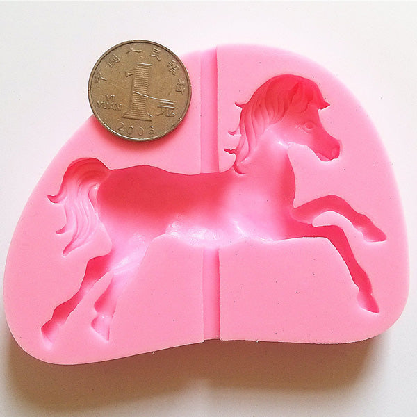 Silicone Horse Fondant Chocolate Mold Mould Cake Decoration