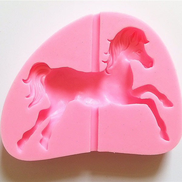 Silicone Horse Fondant Chocolate Mold Mould Cake Decoration