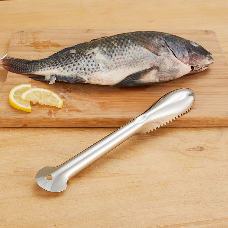 KCASA KC-SP096 Fast Stainless Steel Fish Scale Scrape Remover Killer Kitchen Seafood Tools