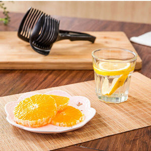 Multifunctional Handheld Tomato Round Slicer Fruit Vegetable Slicer Kitchen Tool