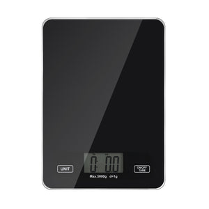 DIGOO DG-TGK1 Digital Kitchen Toughened Glass Scale 1g/5kg Food Scale Ultra Slim Tempered Glass LCD Display Kitchen Baking Mesuring Tool