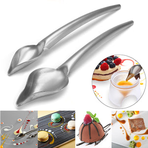 Deco Spoon Decorate Food Draw Design Sauce Dressing Plate Dessert Decorations Tools