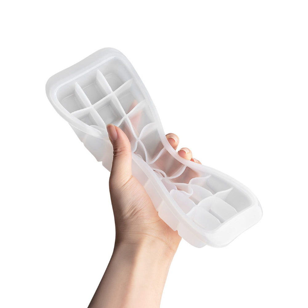 QUANGE LS010102 Home Kitchen Ice Cube Tray 24 Grid Icy Tray Rapid Demolding Large Capacity Small Ice Cube Mold Icy Tray Ice Popsicle From xiaomi youpin