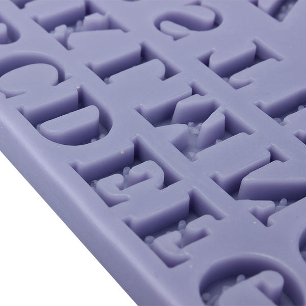 Alphabet Silicone Mold Capital Letter Punctuation Fondant Biscuit Cake Mould