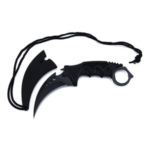 HUOHOU B-37 Claw Cutter With Sheath Pocket Folding Key Outdoor Hunting Survival Tools Stainless Steel Home Cutter 