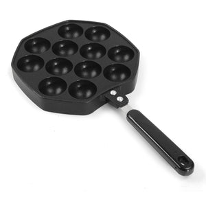 Takoyaki Pan 12 Cavities Takoyaki Maker Octopus Small Balls Baking Pan Frying Pan