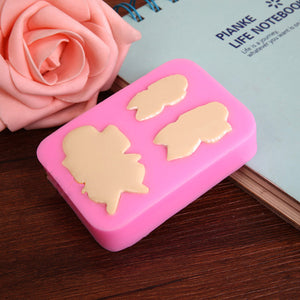 3 Sleeping Baby Silicone Mold Fondant Soap Mould Cake Decorating