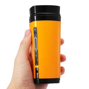 USB Coffee Cup Rechargeable Heating Self Stirring Mixing Mug Warmer Coffee Capsule Cup