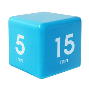 The Miracle Time Cube Timer 5/15/30/60 Minutes For Management Kitchen Kids Timer Workout Time Digital Timer