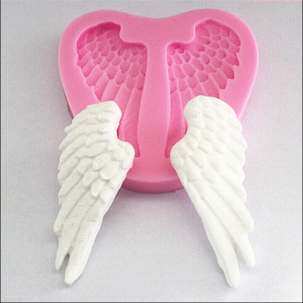  Angel Wings Silicone Fondant Mold Chocolate Polymer Clay Mould