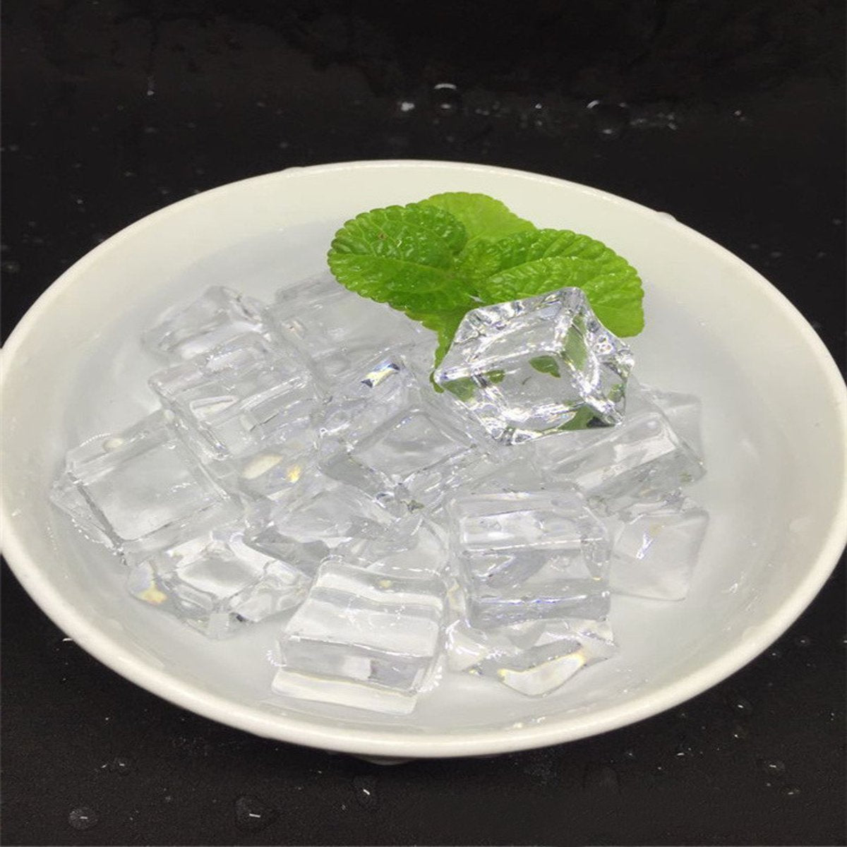 20/25/30mm Clear Acrylic Ice Cubes Bar Club Display Photography Props Home Decorations Ice Mold