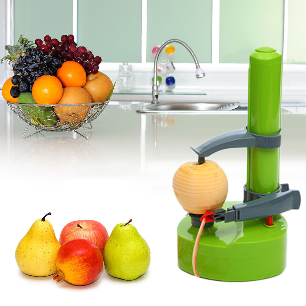 Electric Vegetables Fruit Peeler Automatic Peeling Machine Apple Machine Peeler Fruit And Vegetables Automatic Stainless Steel Electric