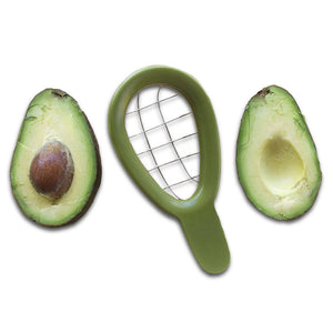 Avocado Slicer Cuber Tool Fruit Slicing Tools Melon Cutter Dice & Cube Avocados with Ease Kitchen Gadgets Vegetable Cutter