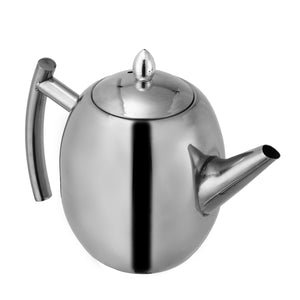 1L 1.5L Stainless Steel Coffee Pour Over Kettle Drip Tea Pot W/ Filter Strainer Coffee Tea Sets