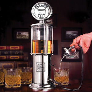 Creative Wine Beer Dispenser Pourer Gas Stastion Cocktail Drinks Pouring Measure Machine