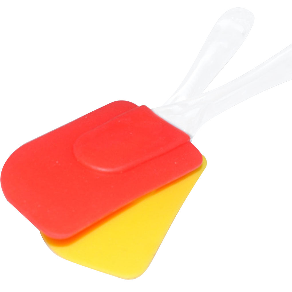 Silicone Scrapers Baking Scraper Cream Butter Handled Cake Spatula Cooking Cake Brushes Pastry Tool Food-grade Silicone Spatula Kitchen Utensil Cream Blade Brush