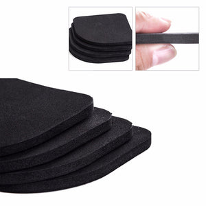 4Pcs 7.7x7.7cm Refrigerator Electrical Anti-Slip Pads Anti Vibration Mat Bathroom Washing Machine Mute Shock Pad Square Table Mats