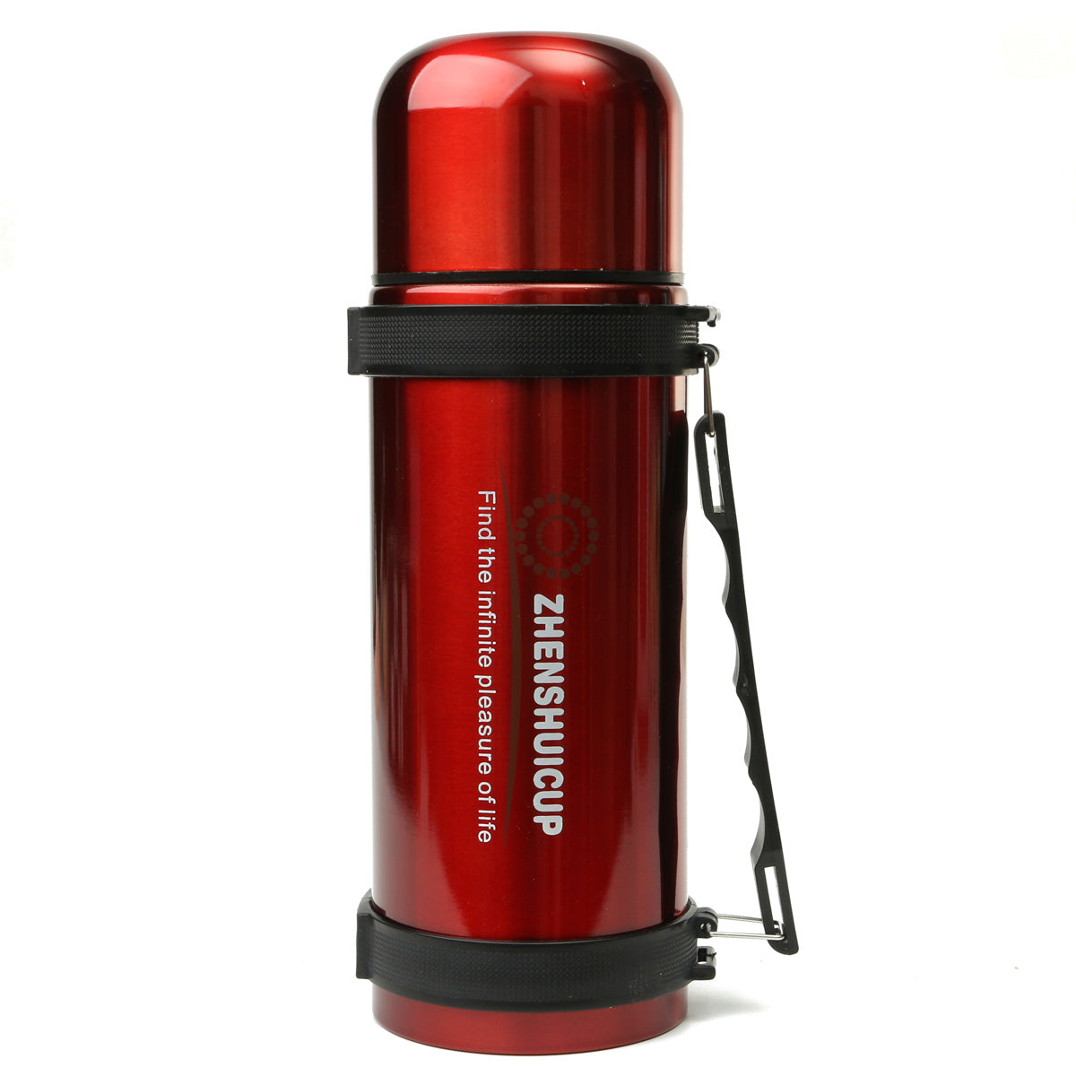 1.2L Large Outdoor Stainless Steel Travel Mug Thermos Vacuum Flask Bottle With Cup Bottles