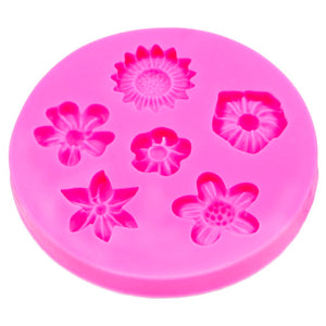 Flower Silicone Fondant Mold Cake Mould Decorating Baking Mold Sugarcraft Pastry Tool