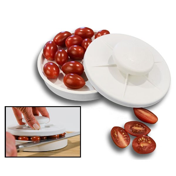 KCASA Rapid Slicer Food Cutter Slice Tomatoes Vegetables In Seconds Non-Slip Fruit Slicing Tools 