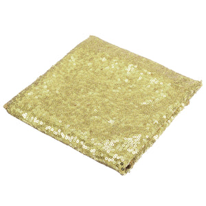 51''x20'' Gold Rose Sparkly Sequin Tablecloth Cover Banquet Wedding Party Decor