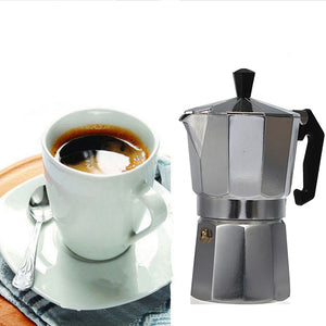 Aluminum Moka Espresso Latte Percolator Stove Coffee Maker Pot Coffee Percolators