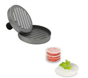 Honana KC-618 Round Shape Hamburger Press Aluminum Alloy Hamburger Meat Beef Non-Stick Coating Press Mold