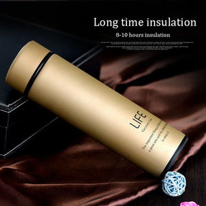 500ml Fashional Stainless Steel Travel Mug Thermos Vacuum Flask Cup Bottle Gift